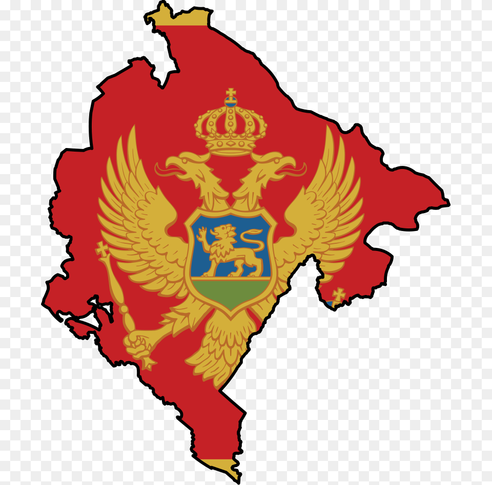 Trial Member Egypt Montenegro Flag Map, Badge, Logo, Symbol, Emblem Free Png Download