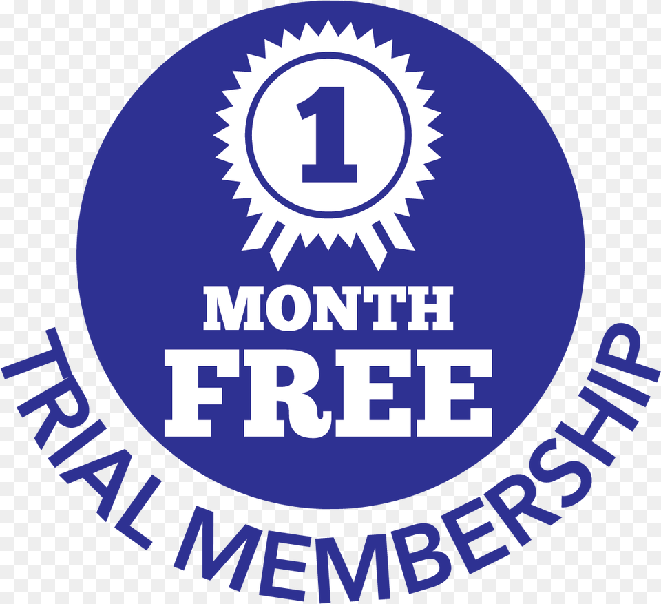 Trial Membership 1 Month Blue Adult Circle, Logo, Symbol Png Image