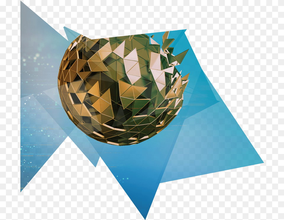 Triangle, Sphere, Art, Graphics Png Image