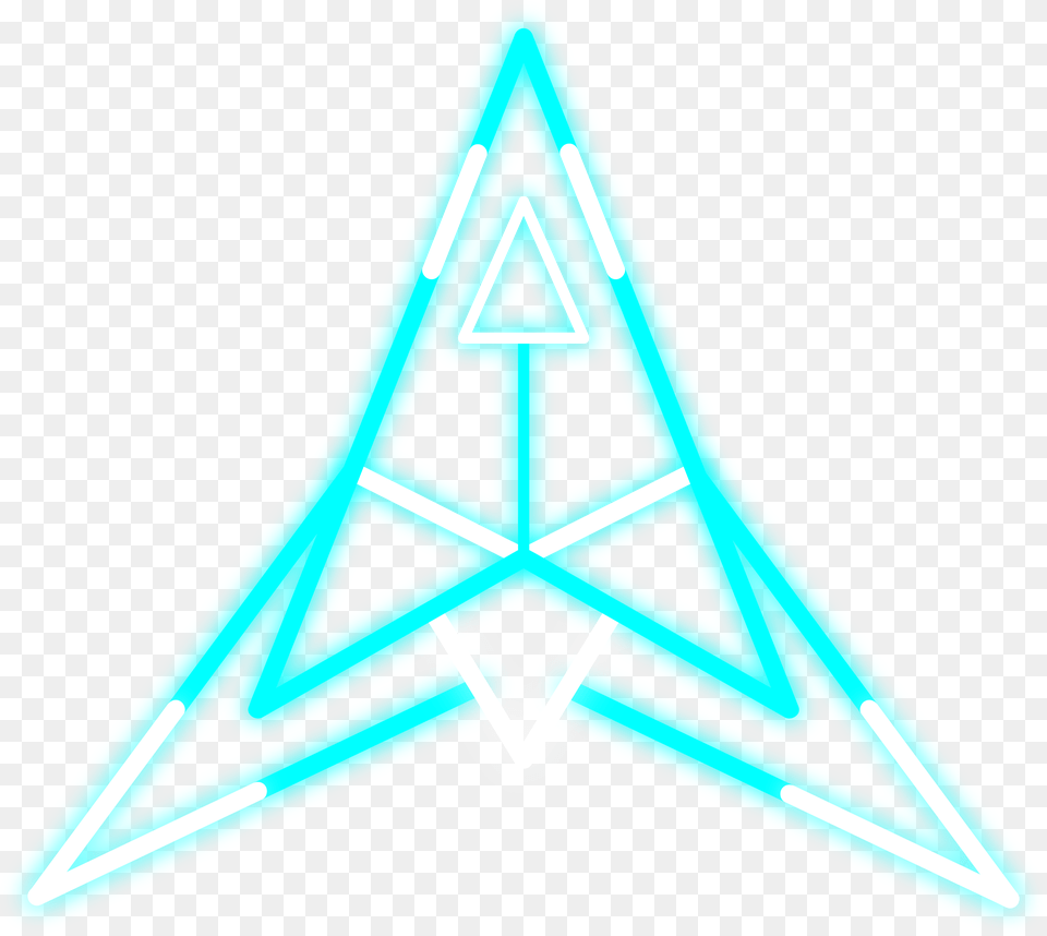 Triangle, Rocket, Weapon, Light Free Png Download