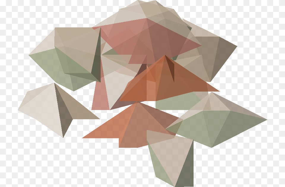 Triangle, Art, Paper, Origami Free Png Download