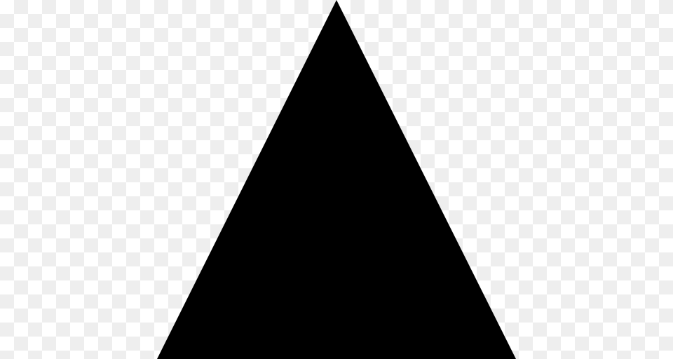 Triangle, Gray Free Transparent Png