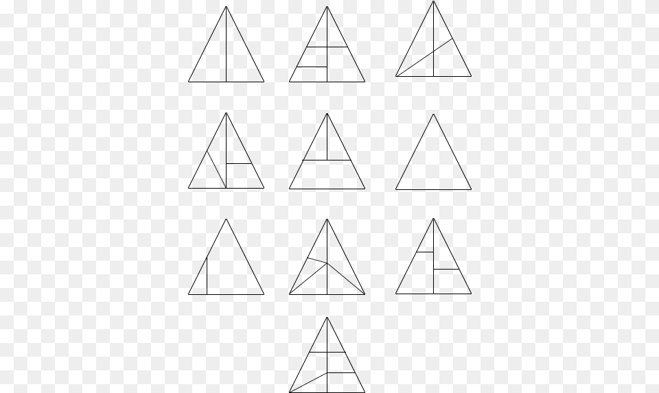 Triangle, Gray Free Transparent Png