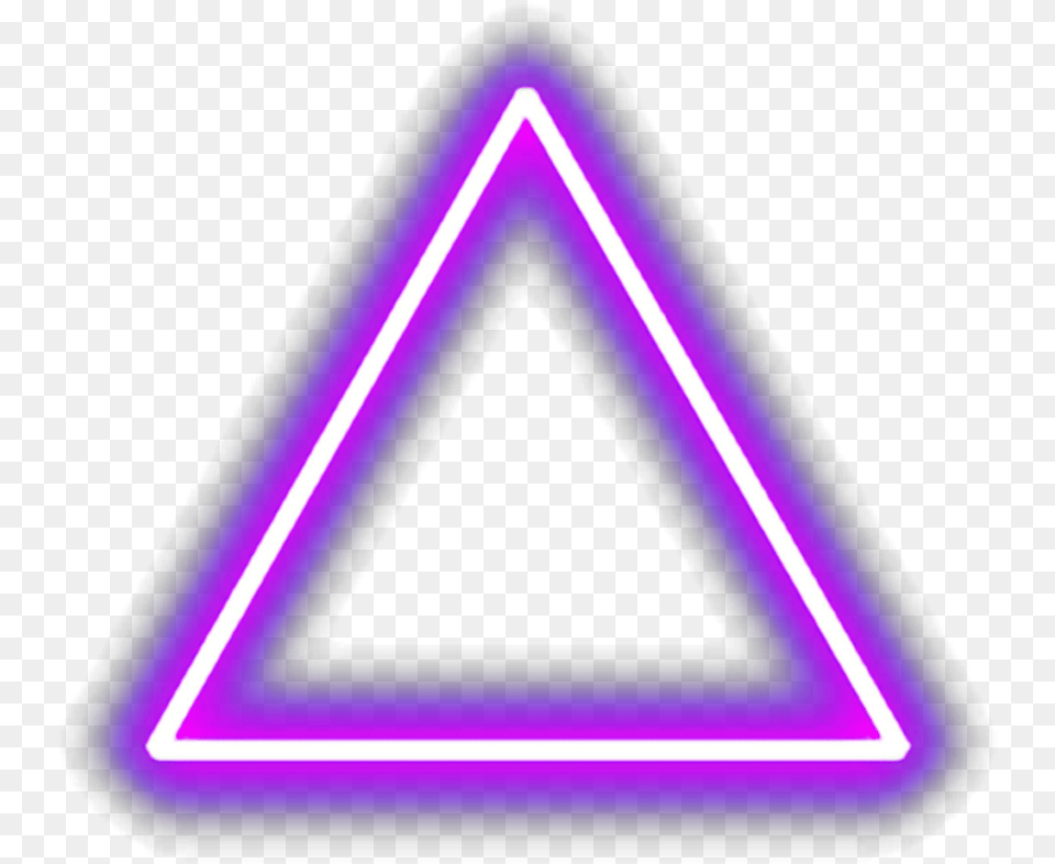 Triangle, Light, Neon Free Transparent Png