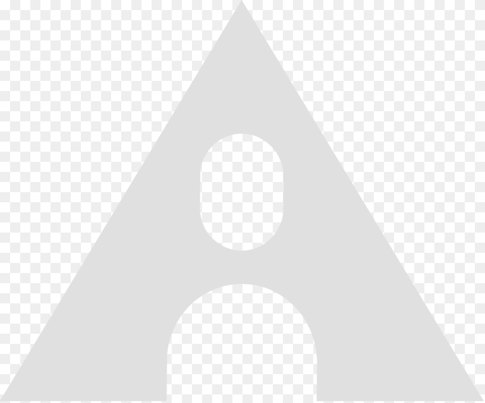 Triangle, Gray Free Png