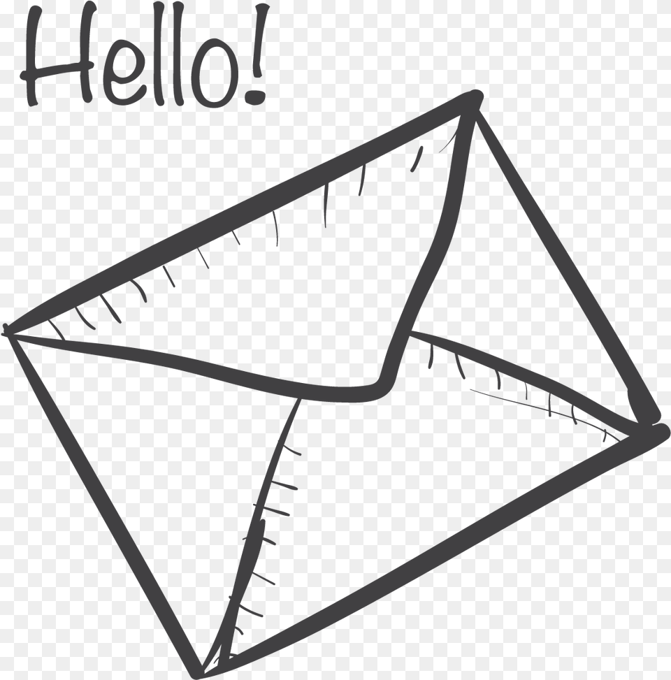 Triangle, Envelope, Mail, Blackboard Png Image
