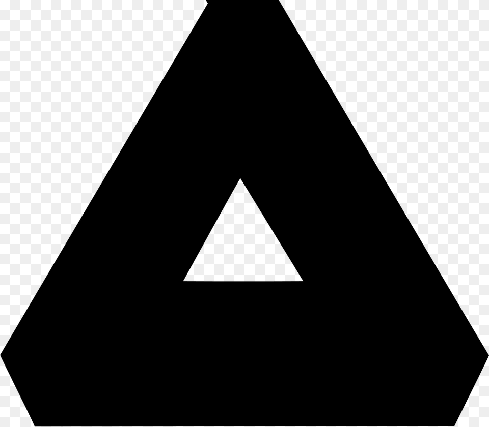 Triangle, Gray Png