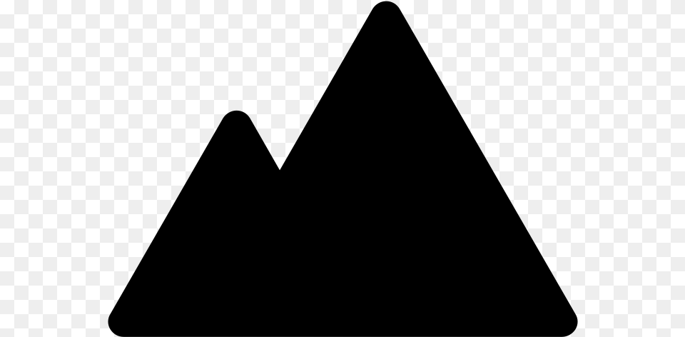 Triangle, Gray Png