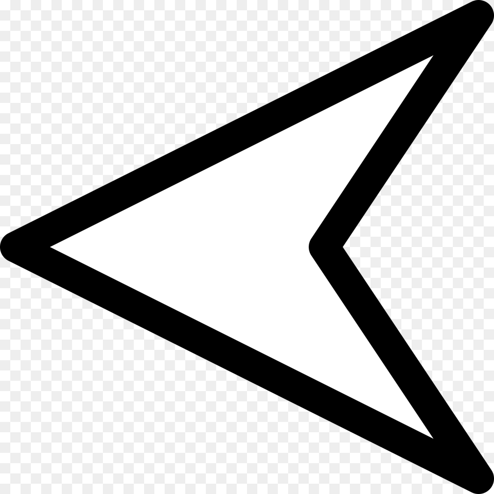 Triangle Arrow Left, Arrowhead, Weapon Free Png
