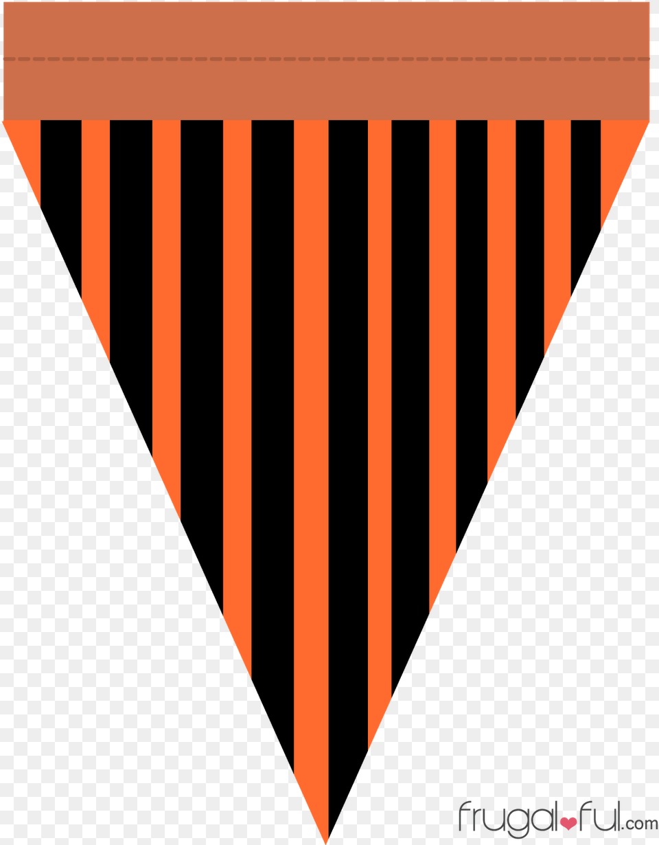 Triangle Banner For Halloween Free Transparent Png