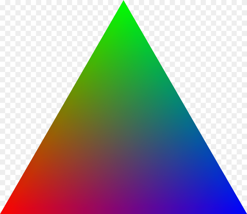 Triangle Barycentric Coordinates Color Png