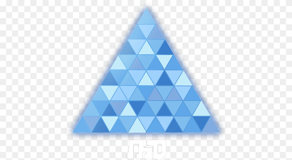Triangle Blue Cyberlife Triangle By Maskei Triangle, Lighting, Electronics, Mobile Phone, Phone Png Image