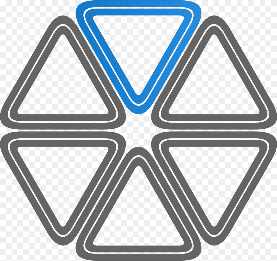 Triangle Clipart, Symbol, Recycling Symbol, Light Png Image
