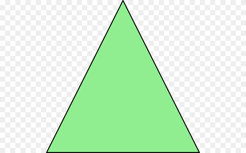 Triangle Clipart Green Triangle Png