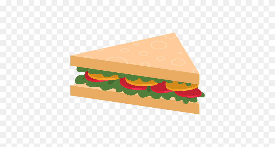 Triangle Clipart Triagle, Food, Sandwich, Lunch, Meal Png