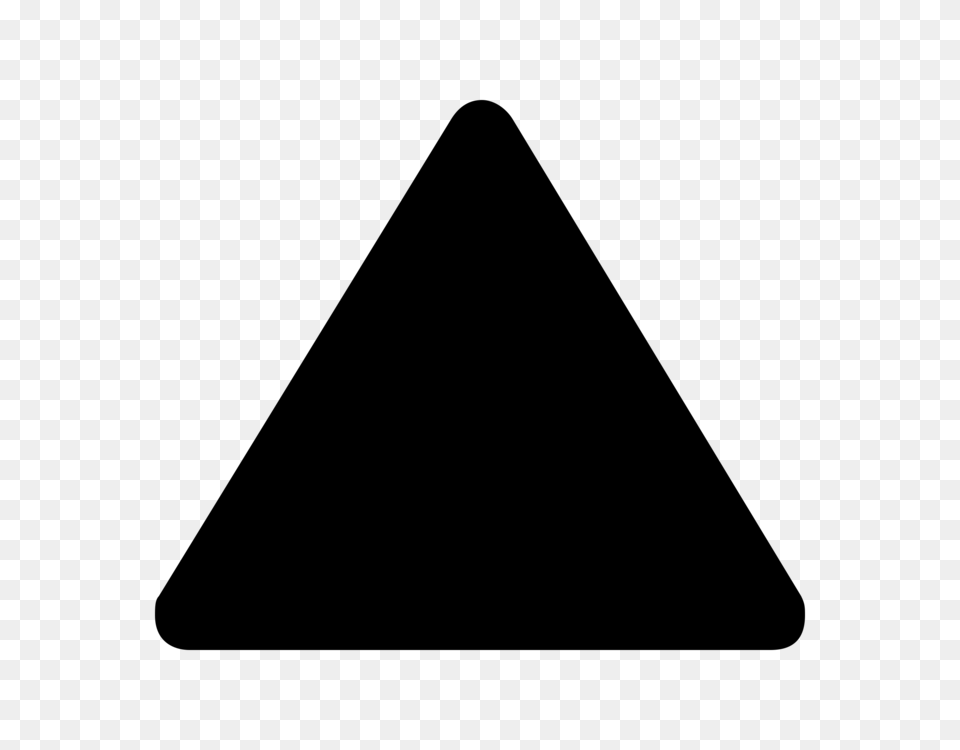 Triangle Computer Icons Encapsulated Postscript Arrow Shape, Gray Free Transparent Png