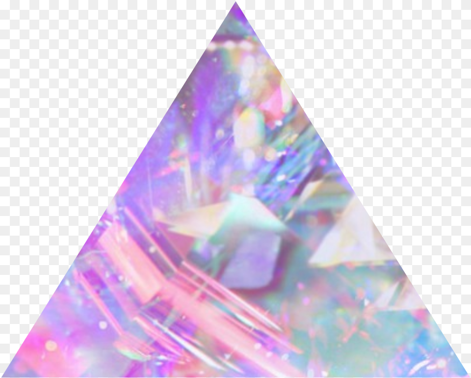 Triangle Decorations Aestheticsticker Triangle Aesthetic, Accessories, Mineral, Gemstone, Jewelry Png Image