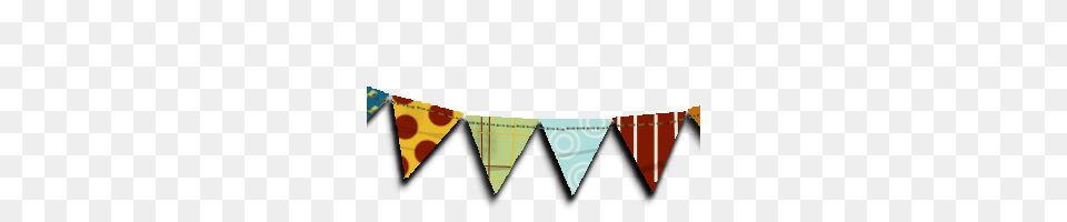 Triangle Flag Banner Text Png Image