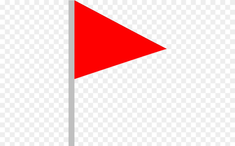 Triangle Flag Clipart Red Flag Clipart Free Png