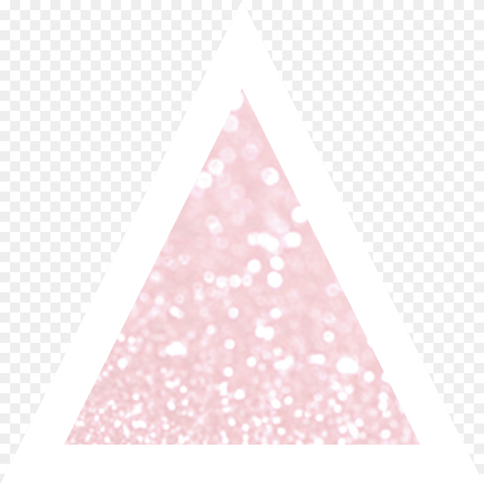Triangle Geometric Minimalism Kpop Glitter Triangle Free Png Download