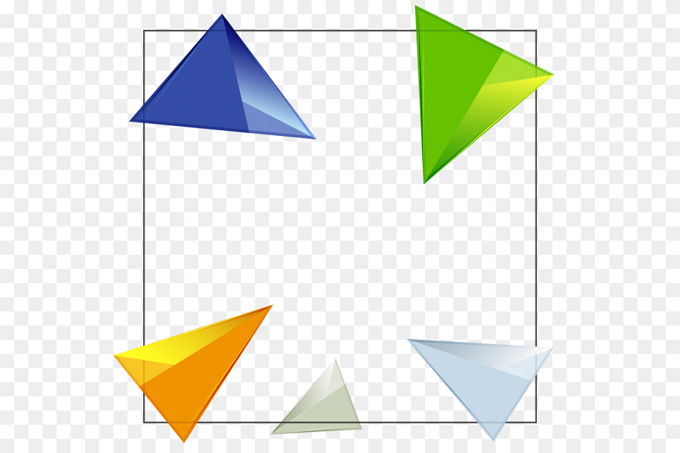 Triangle Geometric Shaped Background Triangle Geometric, Art, Paper, Origami Free Png Download