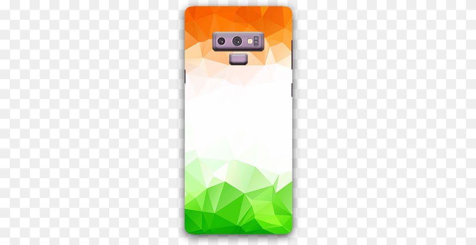Triangle Geometrical With Indian Tricolor Samsung Note Smartphone, Electronics, Phone, Mobile Phone, Camera Free Png
