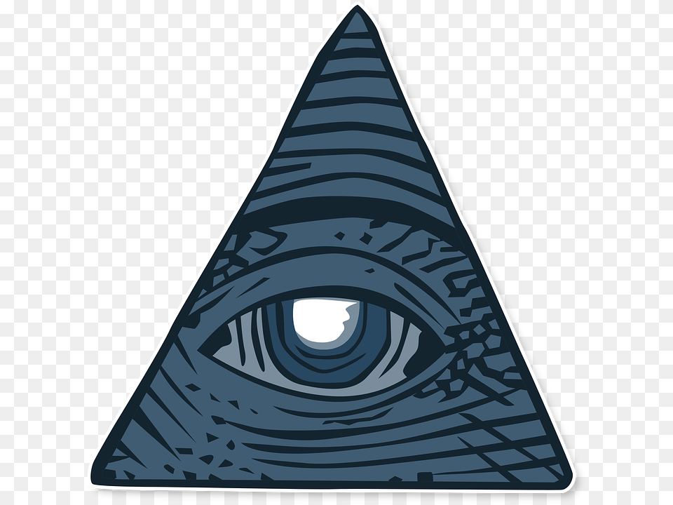 Triangle Illuminati All Seeing Eye Background Png