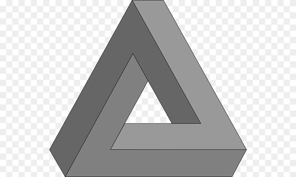 Triangle Illusion Png