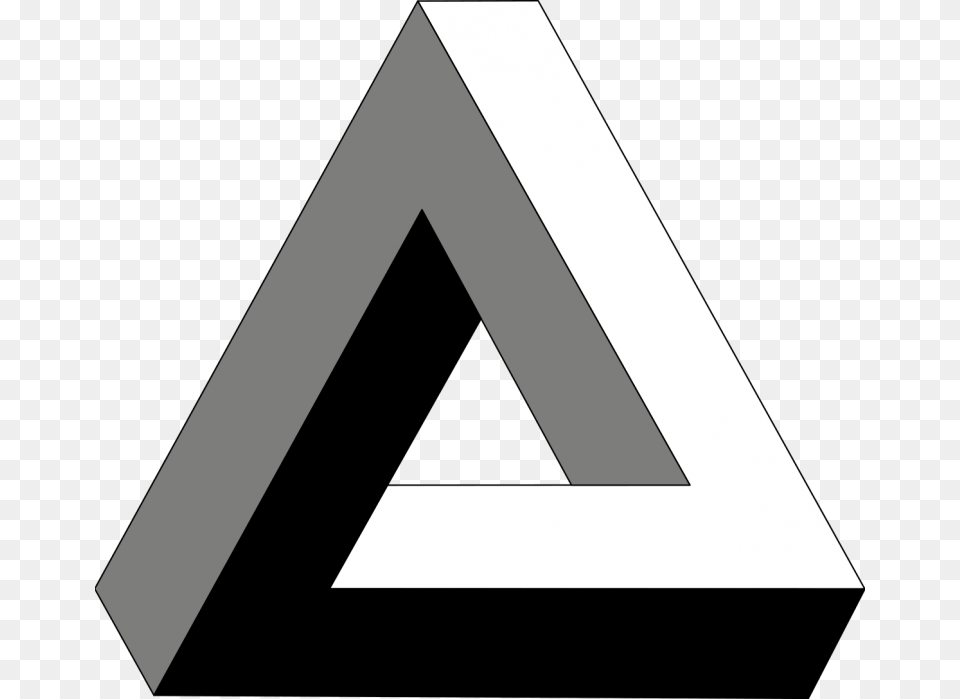 Triangle Illusion Free Png Download