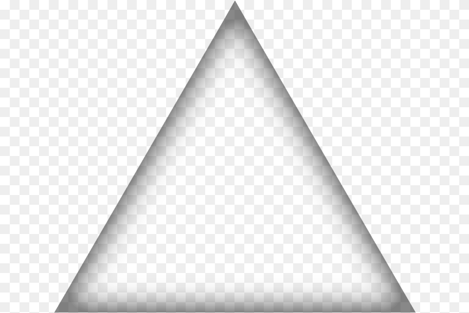 Triangle Inner Shadow Triangle Shadow, Gray Png Image