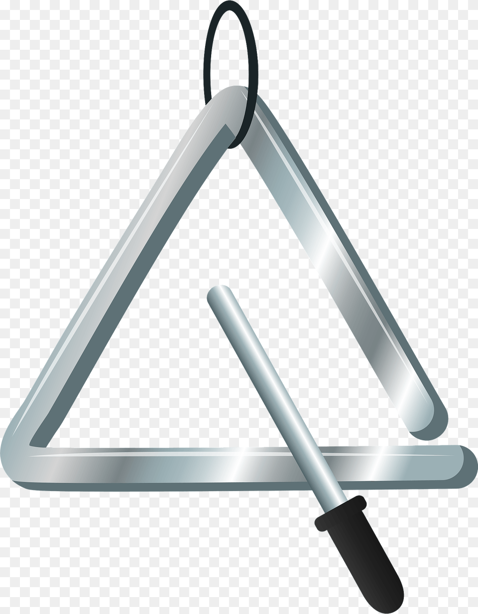 Triangle Musical Instrument Clipart, Blade, Razor, Weapon Free Png Download