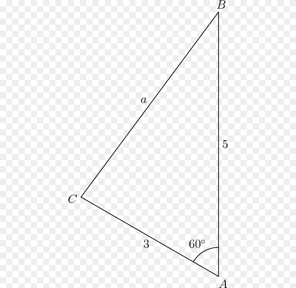 Triangle Outline, Gray Free Transparent Png