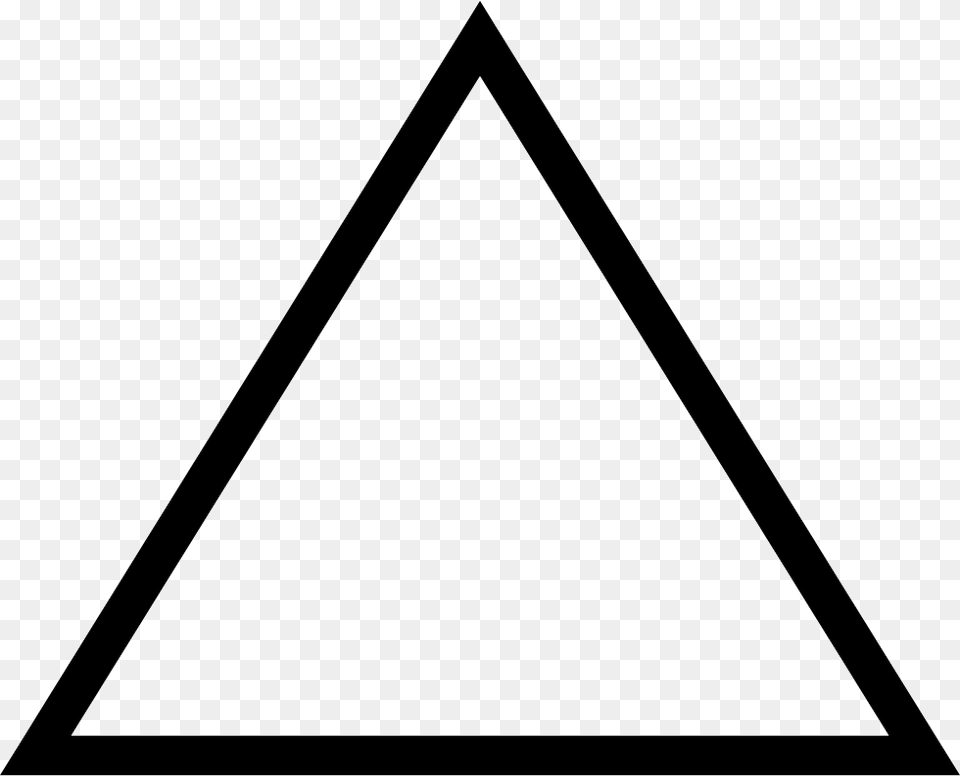 Triangle Outline Variant Svg Free Transparent Png