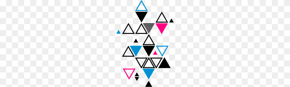 Triangle Pattern, Person Png