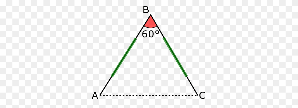 Triangle Perimeter And Area Of Equilateral Triangle, Bow, Weapon Png Image