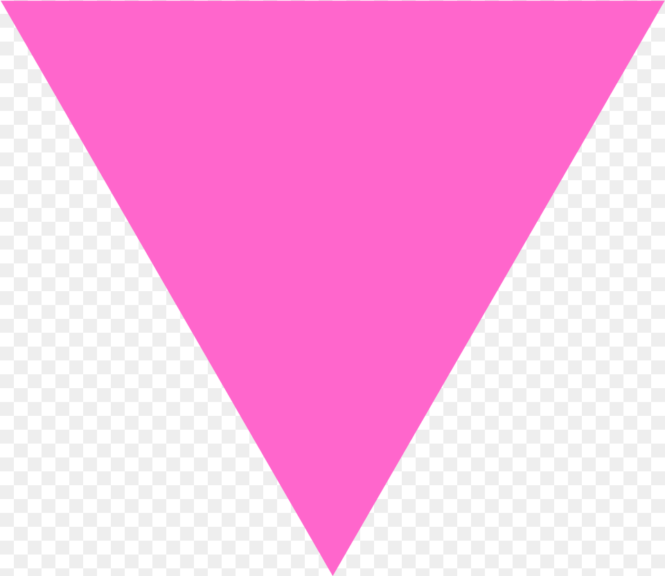 Triangle Pink Triangle, Purple Free Png Download