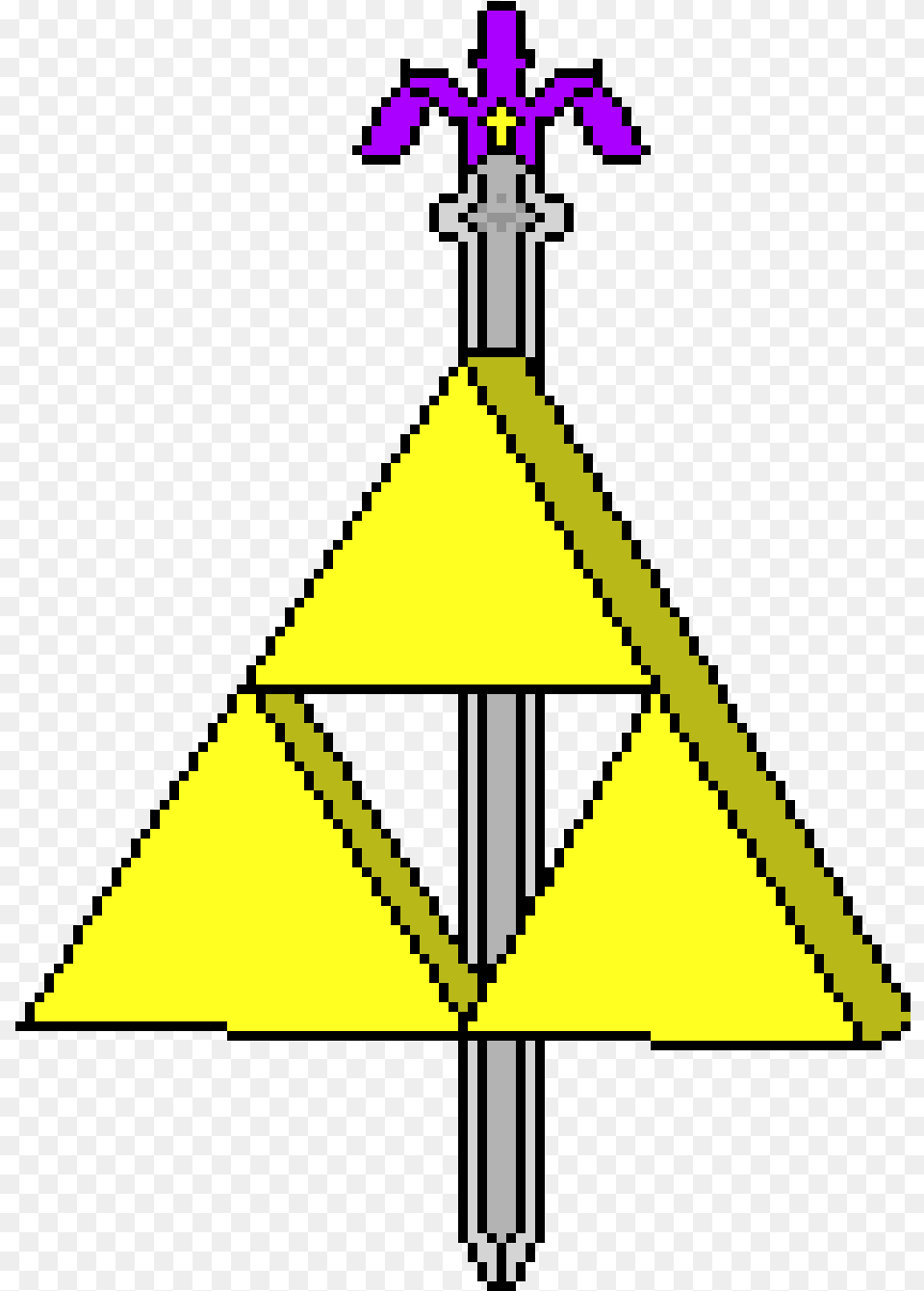 Triangle Pixel, Cross, Symbol Free Transparent Png