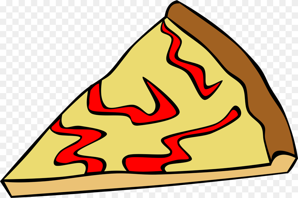 Triangle Pizza Clipart, Food, Ketchup, Weapon Free Png