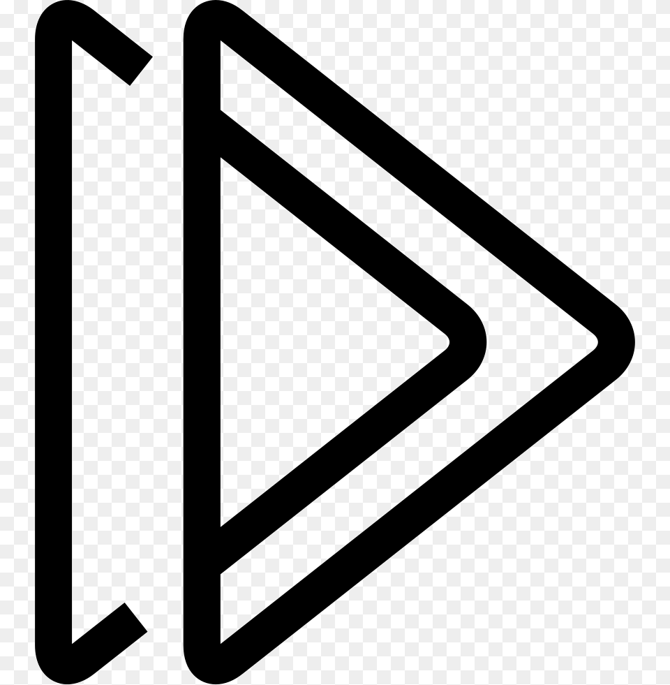 Triangle Play Button, Sign, Symbol Free Transparent Png