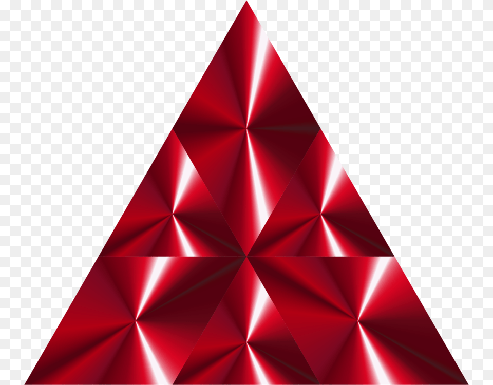 Triangle Prism Christmas Tree Map Png