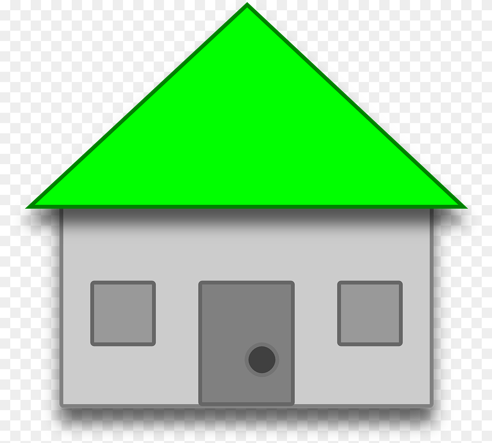 Triangle Roof Clipart, Architecture, Building, Outdoors, Shelter Png