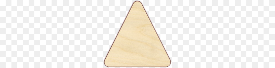 Triangle Rounded Corners Wood Pieces, Plywood, Bow, Weapon Free Png Download