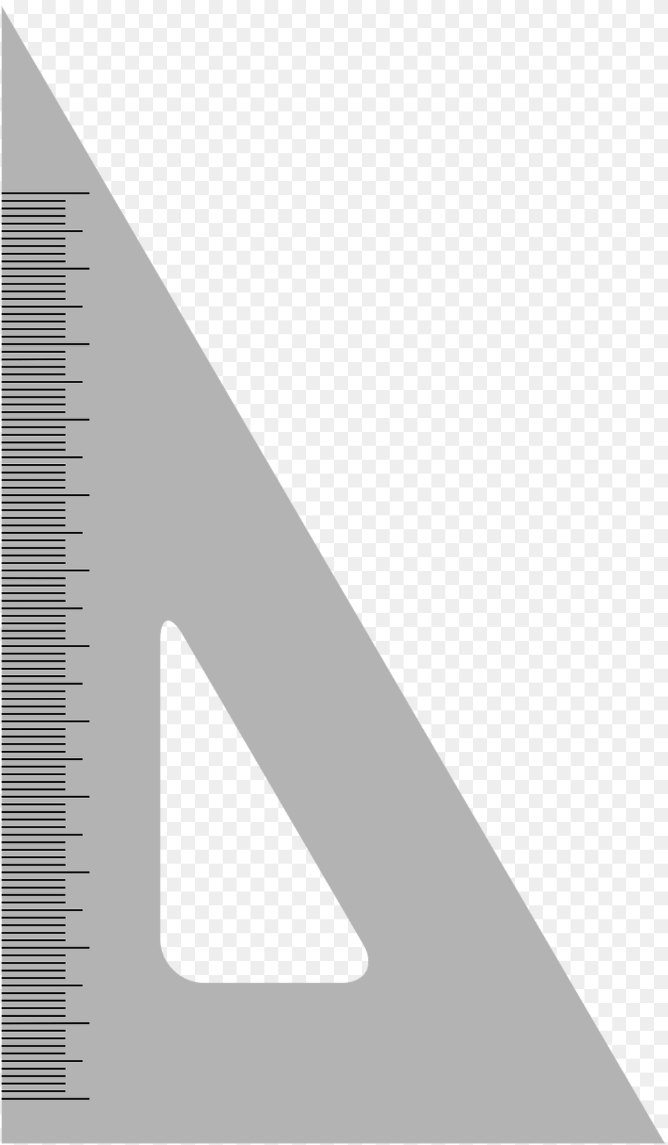 Triangle Ruler Clipart Free Png Download