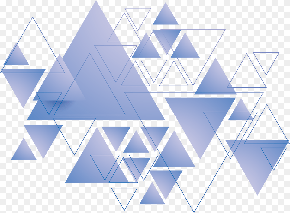 Triangle Shape Geometry Line Vector Transparent Background Triangle, Pattern, Outdoors, Nature Free Png