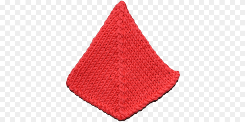 Triangle Shape Reduce By 2 Sts Every Other Row Point De Surjet, Cushion, Home Decor Free Png