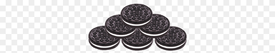 Triangle Stack Of Oreo, Food, Icing, Cream, Dessert Free Png