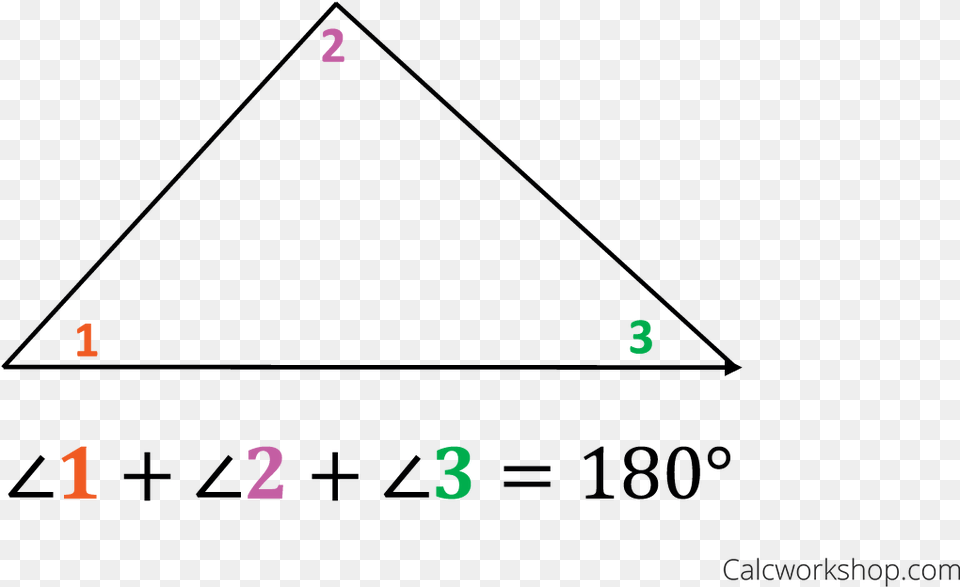 Triangle Sum Theorem Triangle, Number, Symbol, Text Free Transparent Png