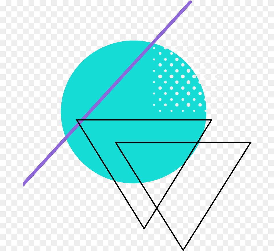 Triangle Tumblr Transparent Circle Aesthetic, Sphere, Astronomy, Moon, Nature Free Png Download
