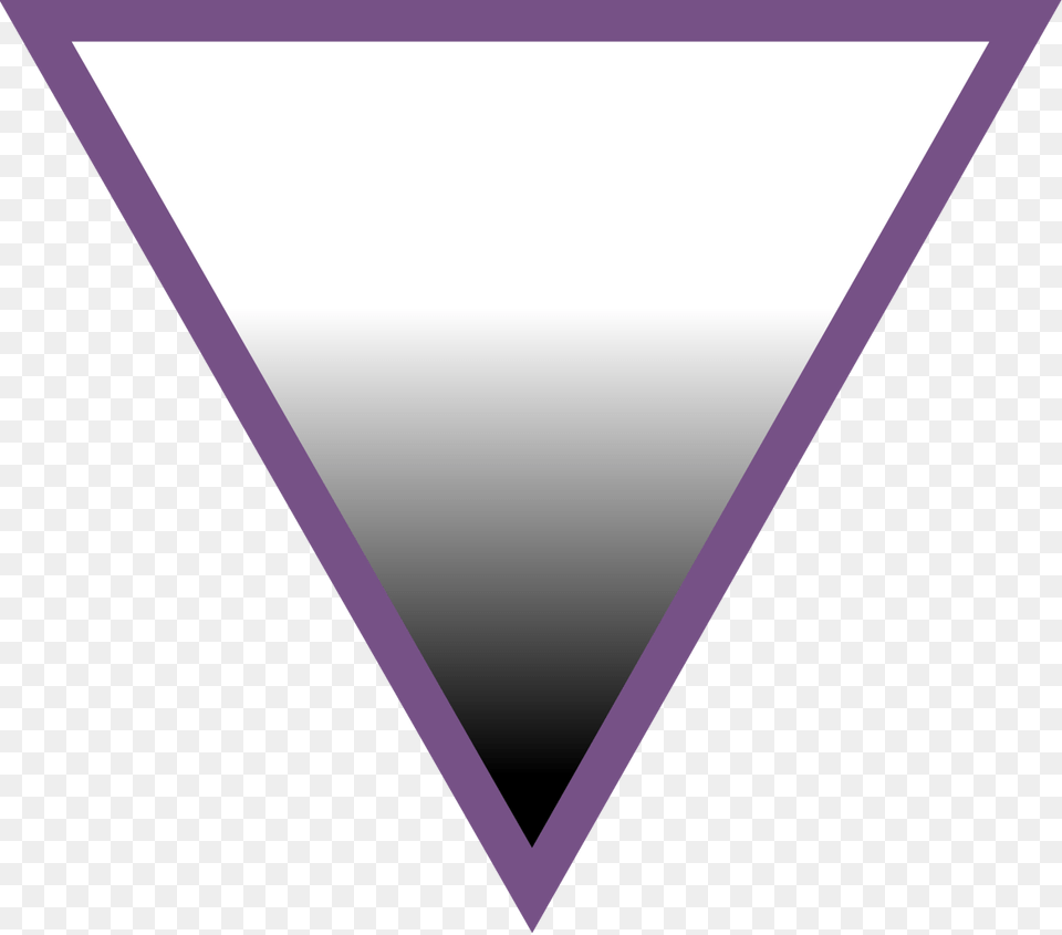 Triangle Upside Down Asexuality Triangle Free Png Download