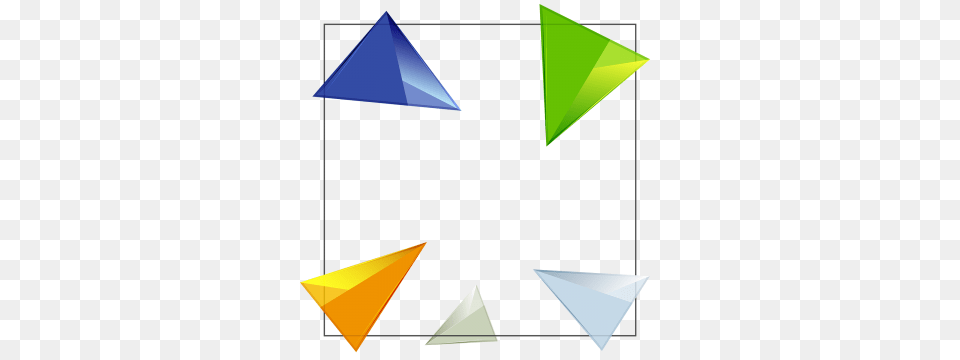 Triangle Vectors And Clipart For Free Download, Art, Paper, Origami Png Image